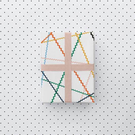 Vintage Sewing Stitch Gift Wrap