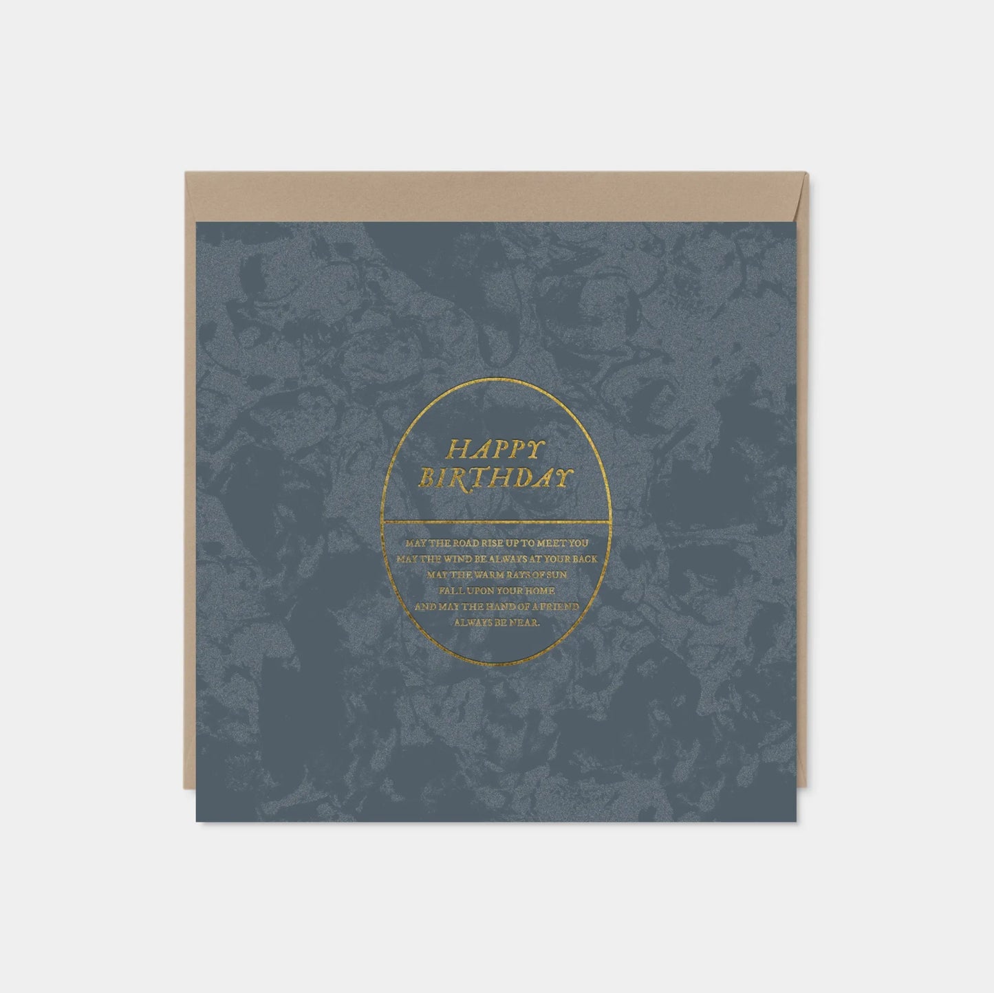 Vintage Style Foil Birthday Card