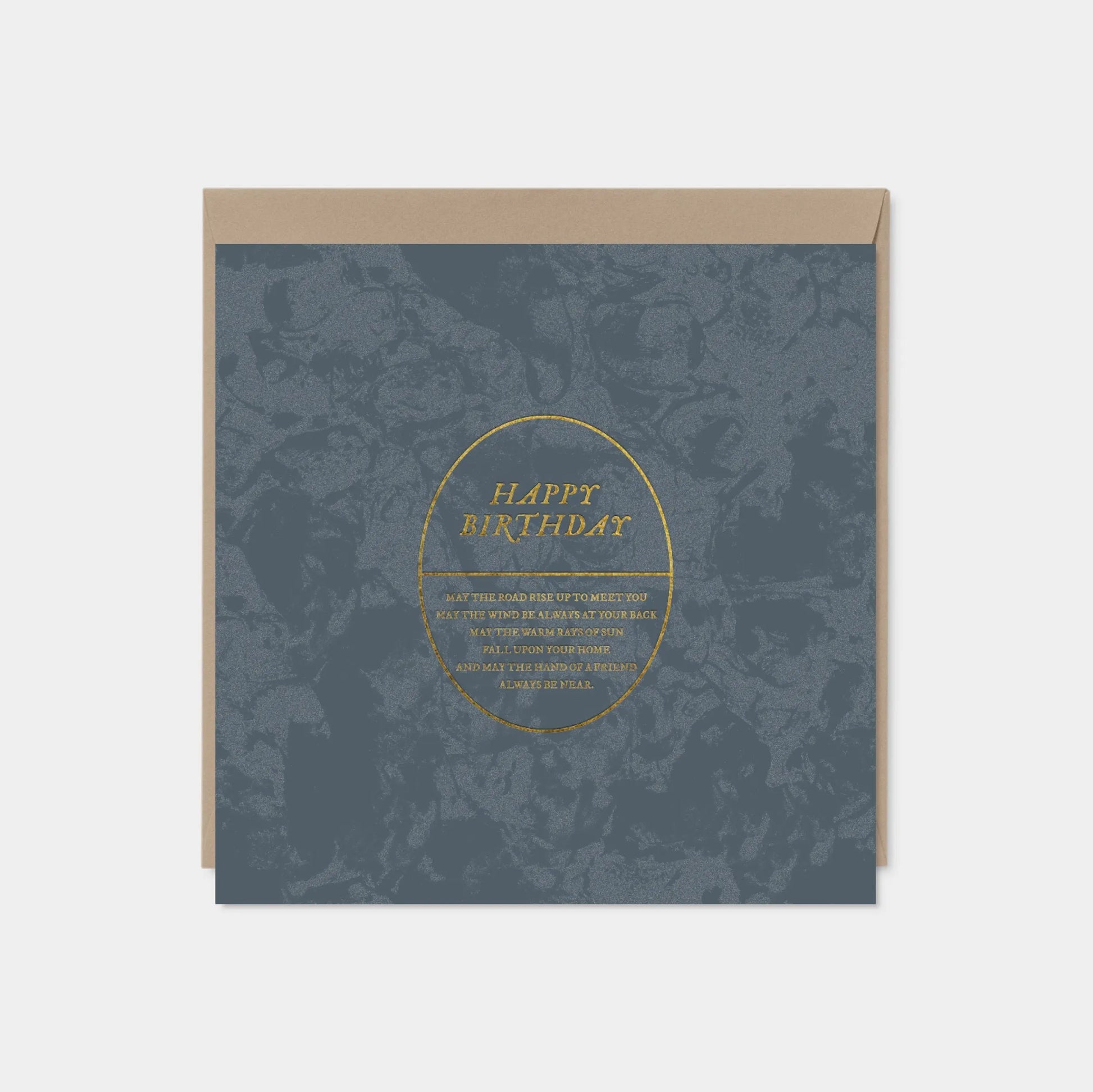 Vintage Style Foil Birthday Card