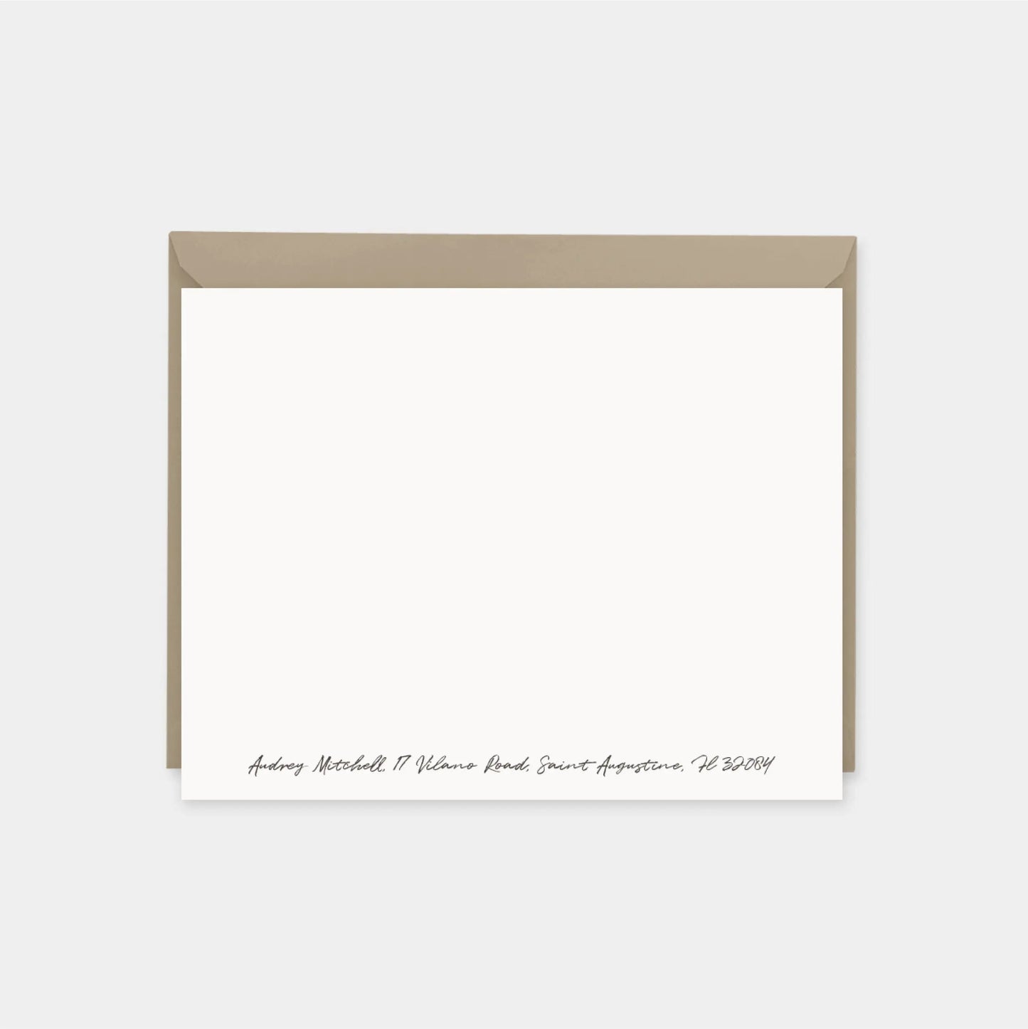 Viridian Painted Texture Note Cards