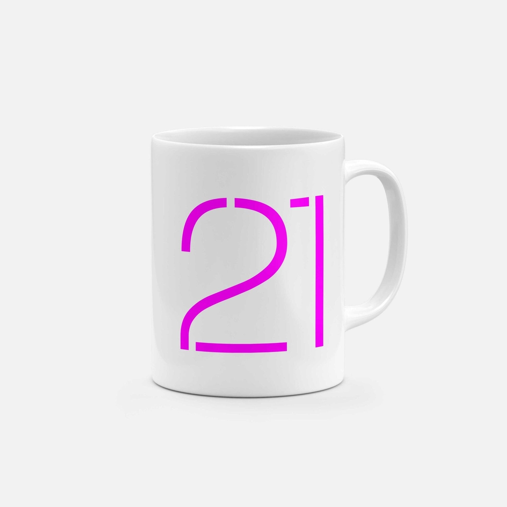 Birthday Number 11oz Mug XI The Design Craft