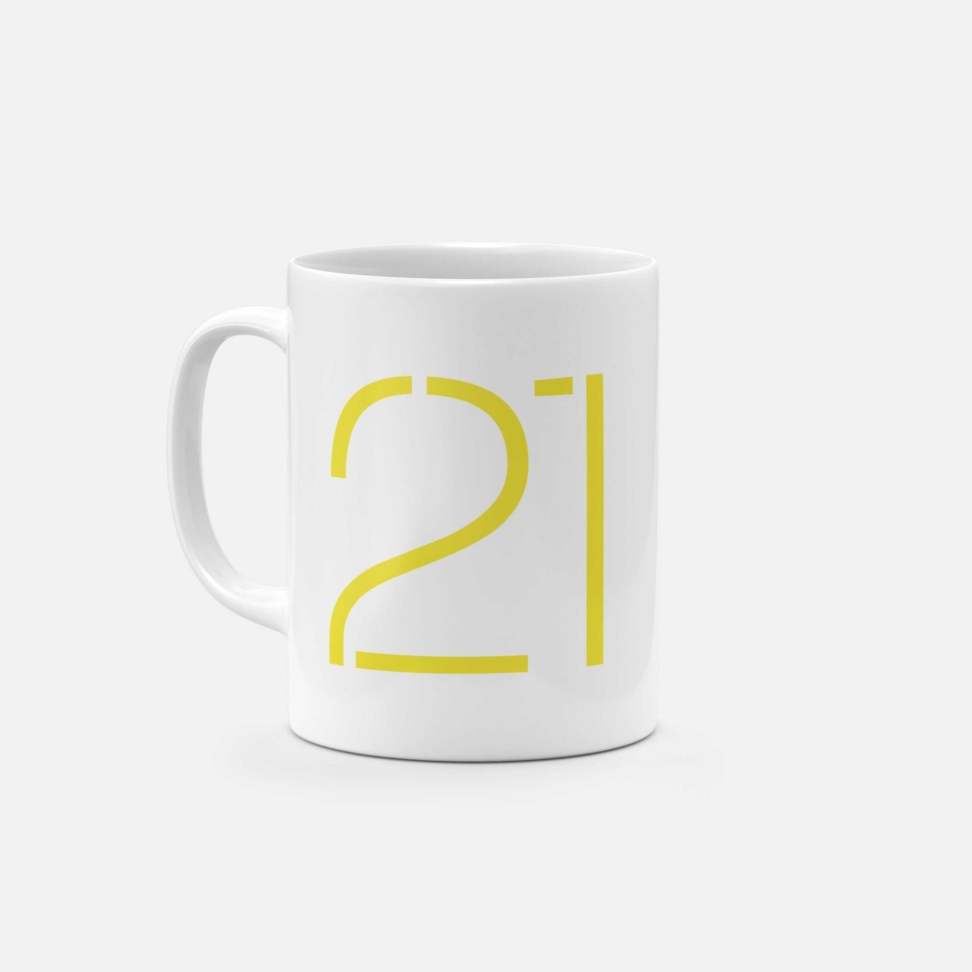 Birthday Number 11oz Mug XVII The Design Craft