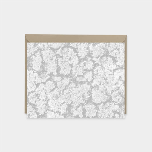 Bleached Asphalt Texture Note Cards,