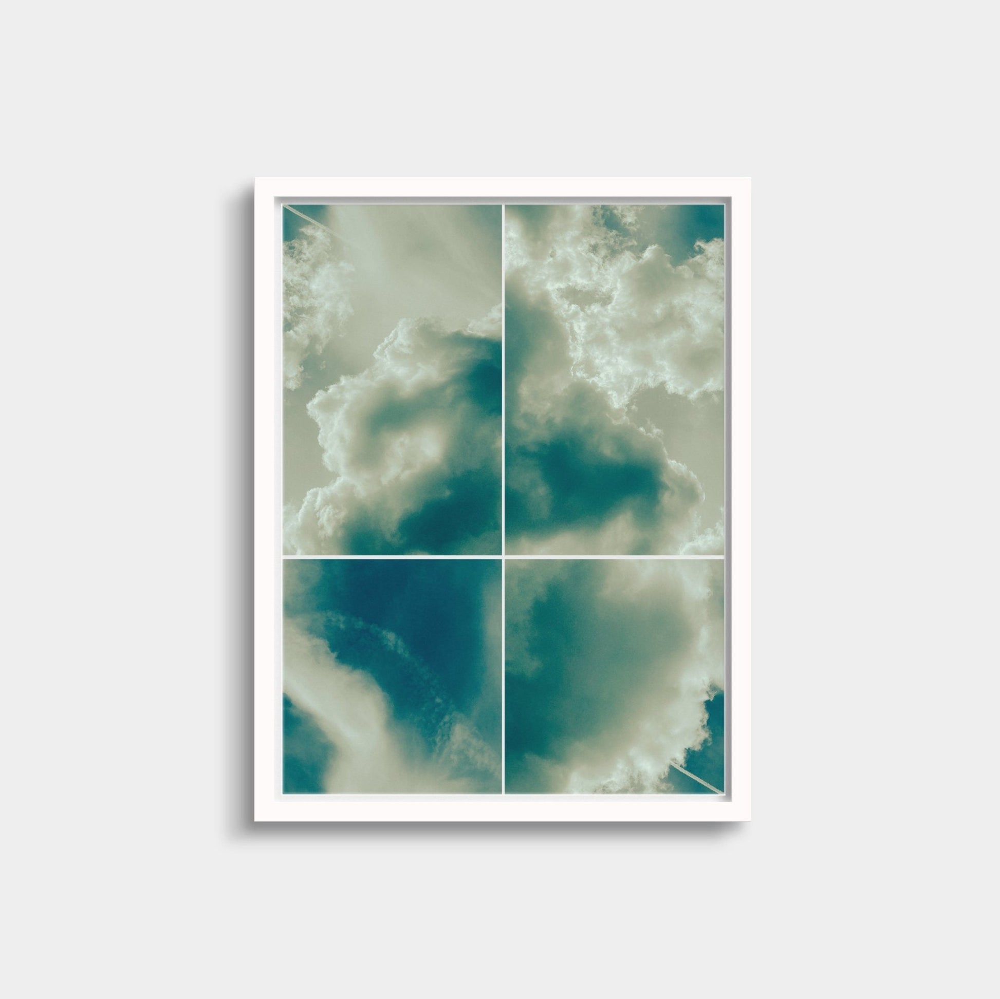 Cloud Quad Art Print, Photo Art, Fine