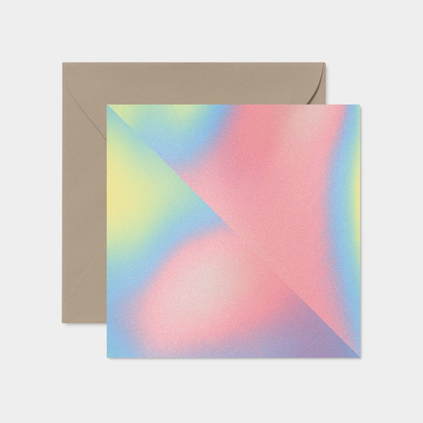 Color Ombre Blank Cards, Color Mood Card