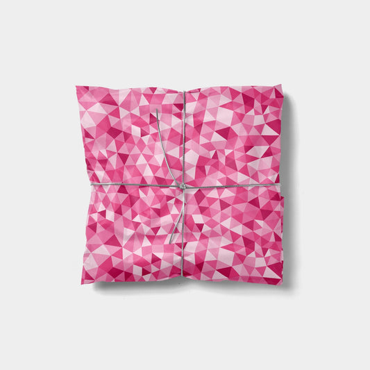 Color Shards Gift Wrap The Design Craft