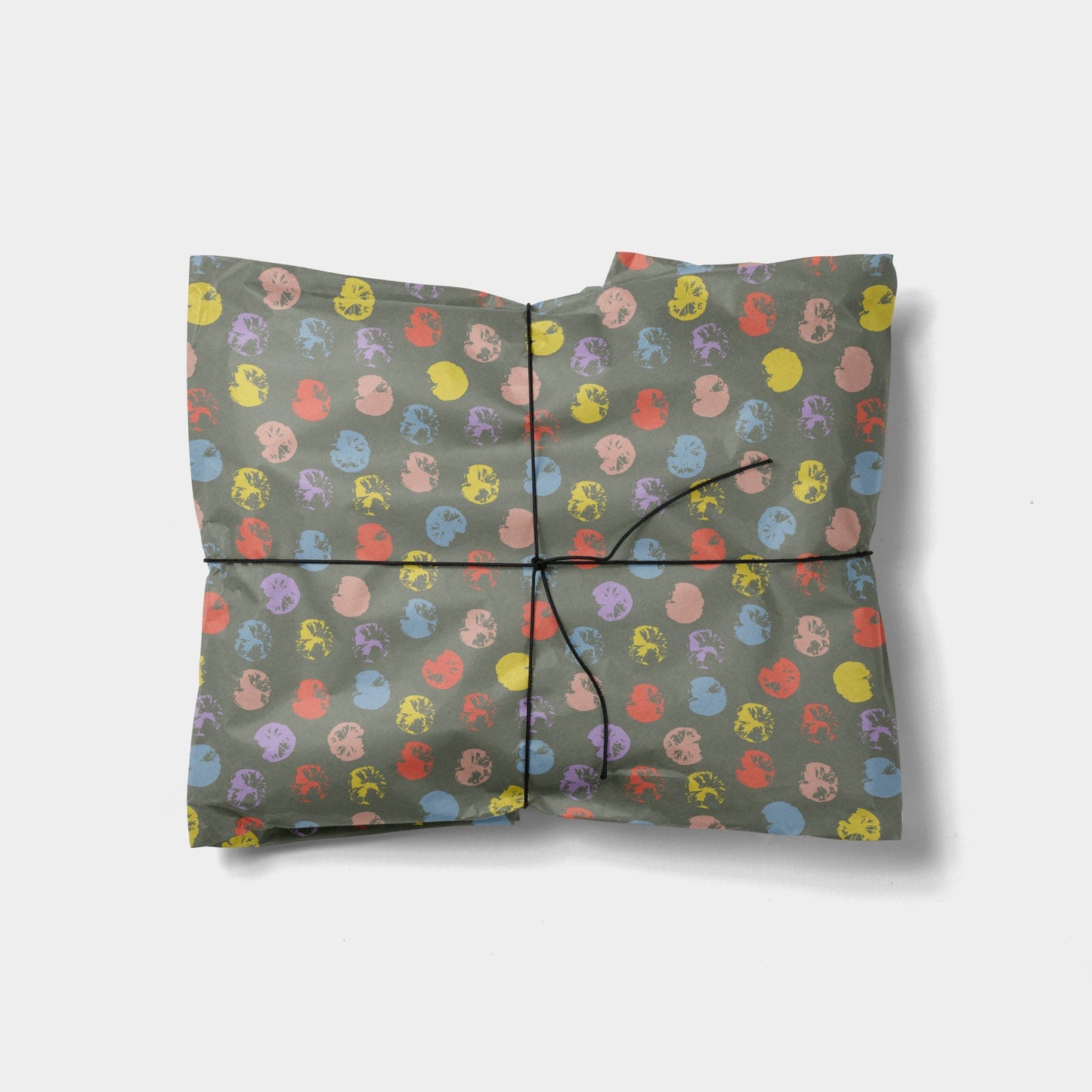 Colorful Fruit Stamp Gift Wrap