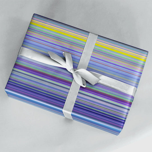 Colorful Striped Gift Wrap