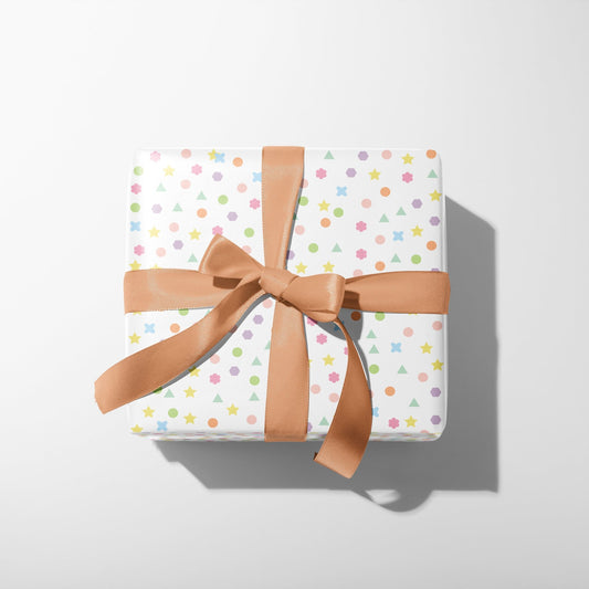 Confetti Sprinkles Wrapping Paper