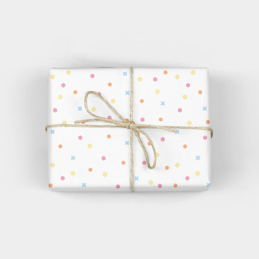 Confetti Sprinkles Wrapping Paper