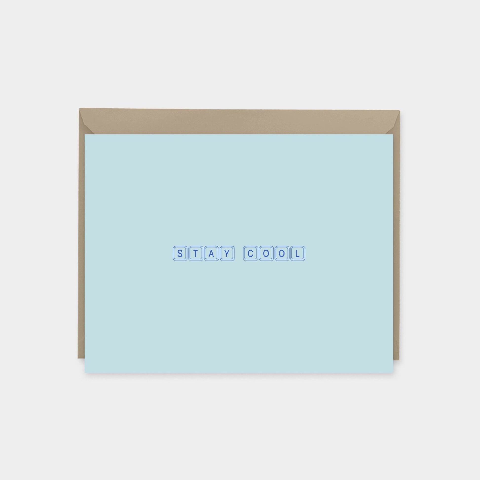 Digital Detox Keyboard Card Set, Multicolor Stylish Card Set The Design Craft