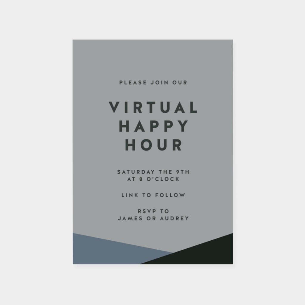 Digital Event Invitation, Virtual