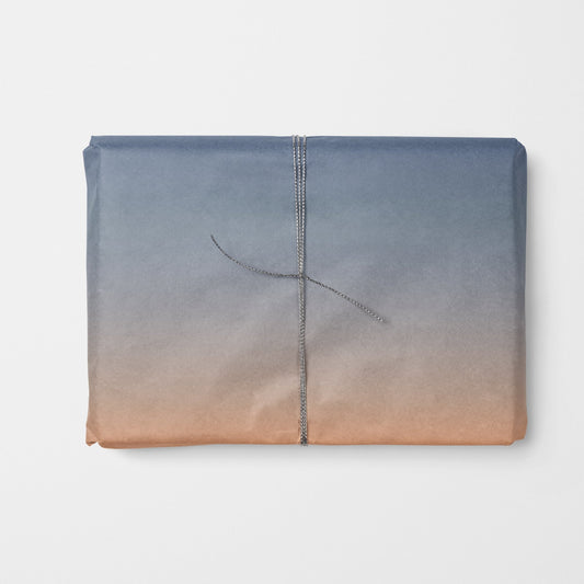 Dusk Sunset Gradient Wrapping Paper Sheets The Design Craft