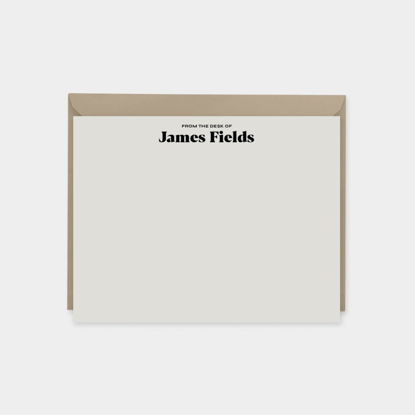 Elegant Personalized Note Cards II,