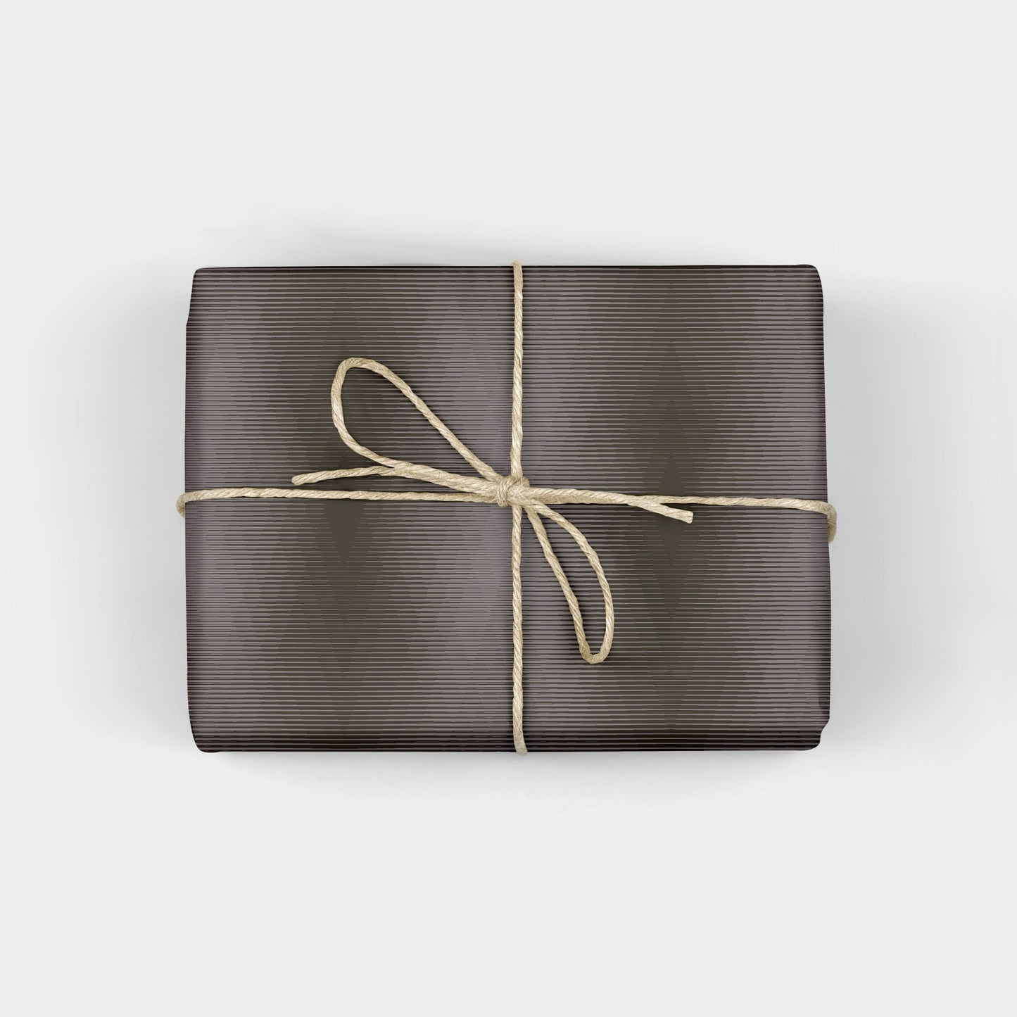 Fine Line Brown Wrapping Paper Sheets,