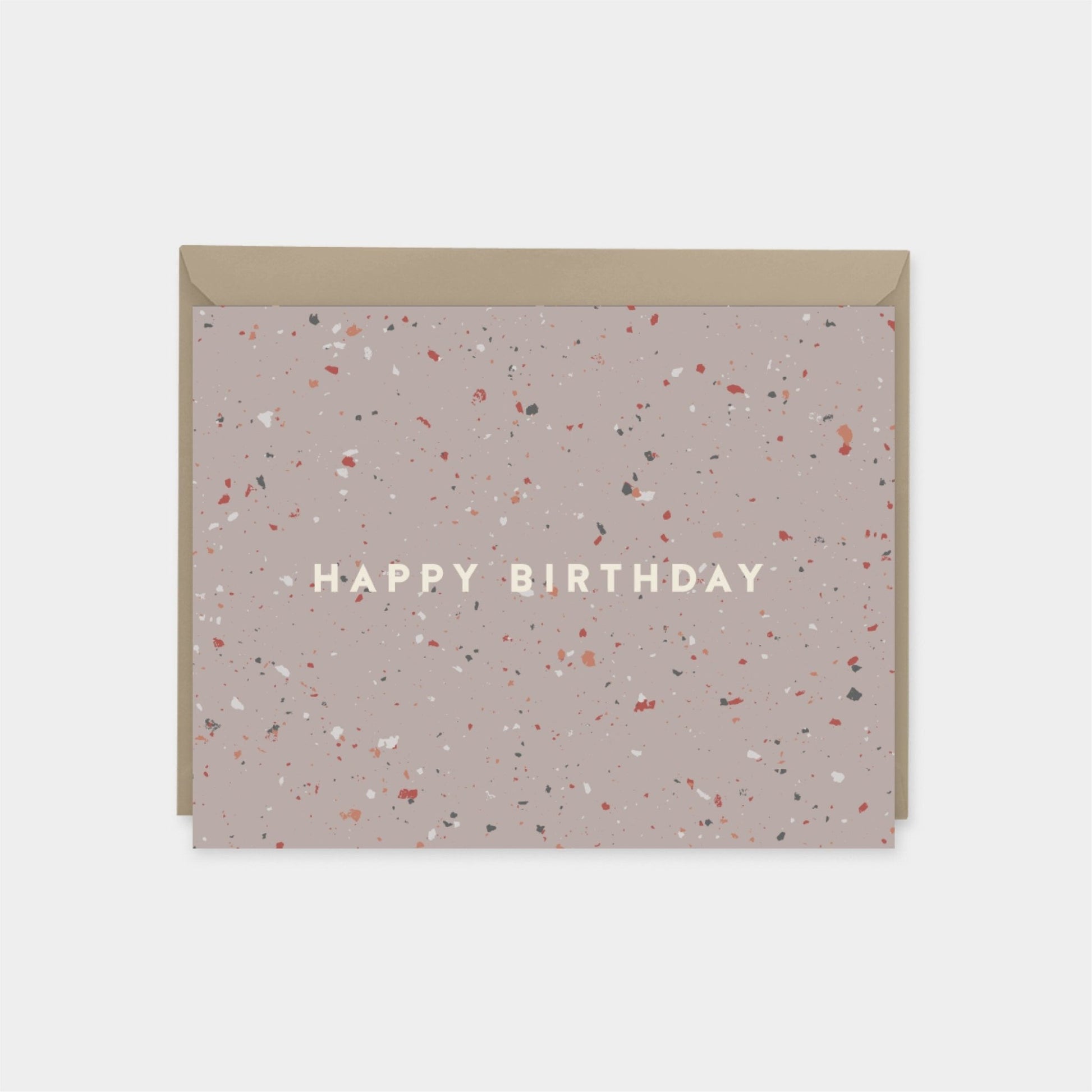 Flecked Cards, Message Cards, Blank Thank You Card, Natural The Design Craft