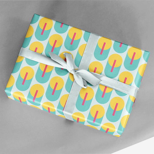 Geo Deco Gift Wrap The Design Craft