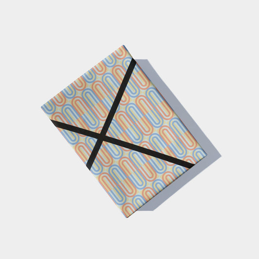 Geo Deco Pastel Gift Wrap The Design Craft