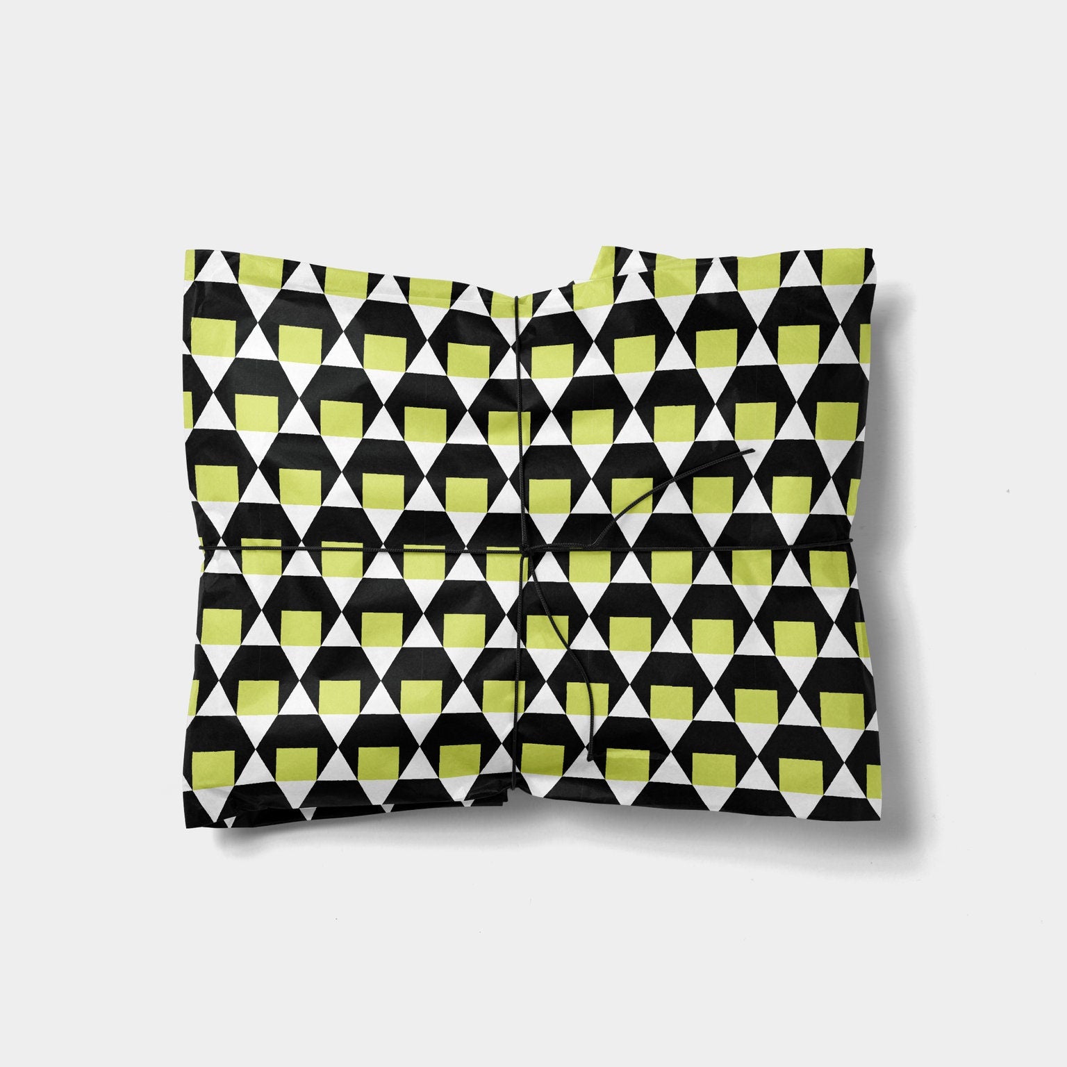Geo Shapes Gift Wrap The Design Craft