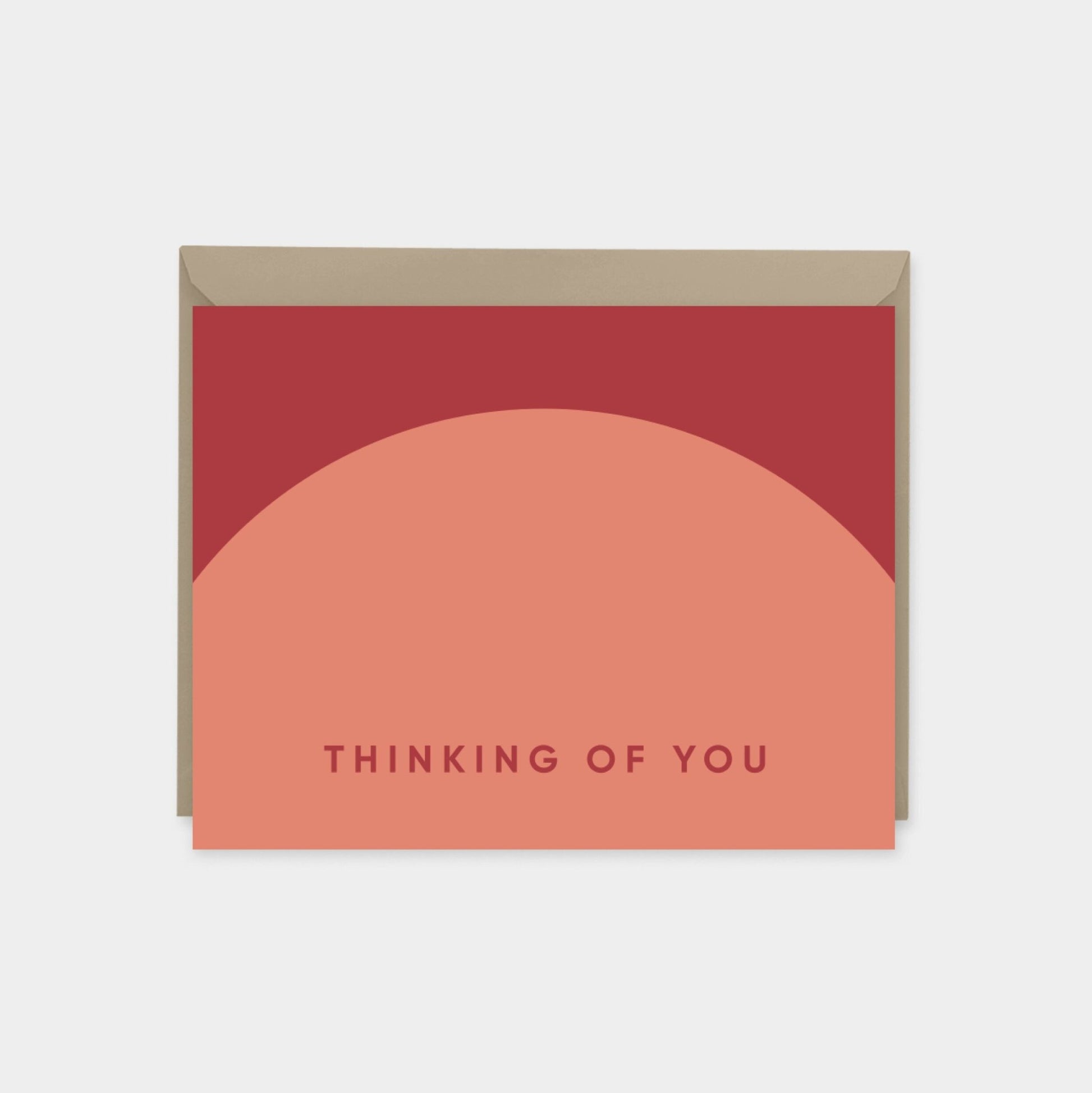 Geo Thinking of You Card, Geometric