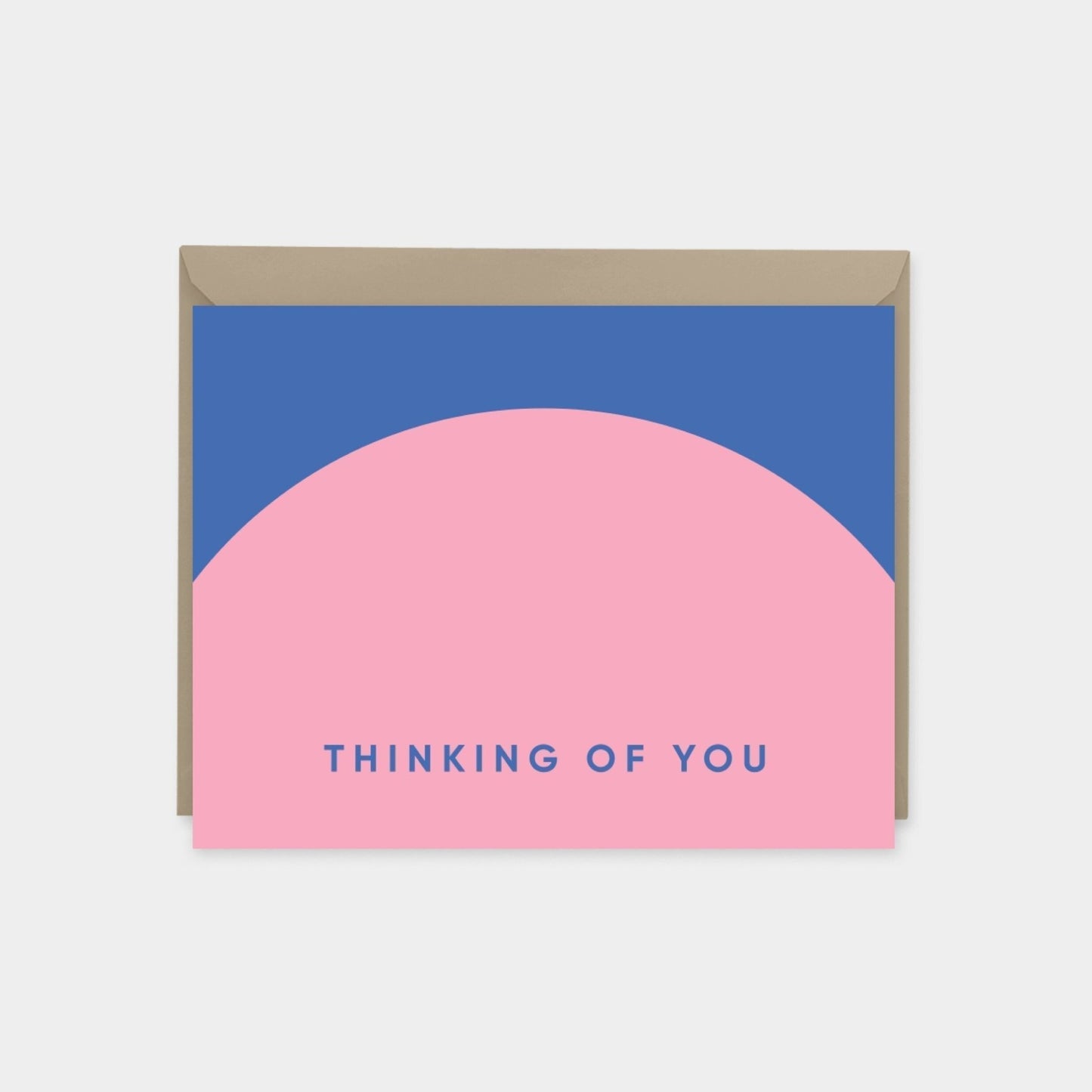 Geo Thinking of You Card IX, Colorful