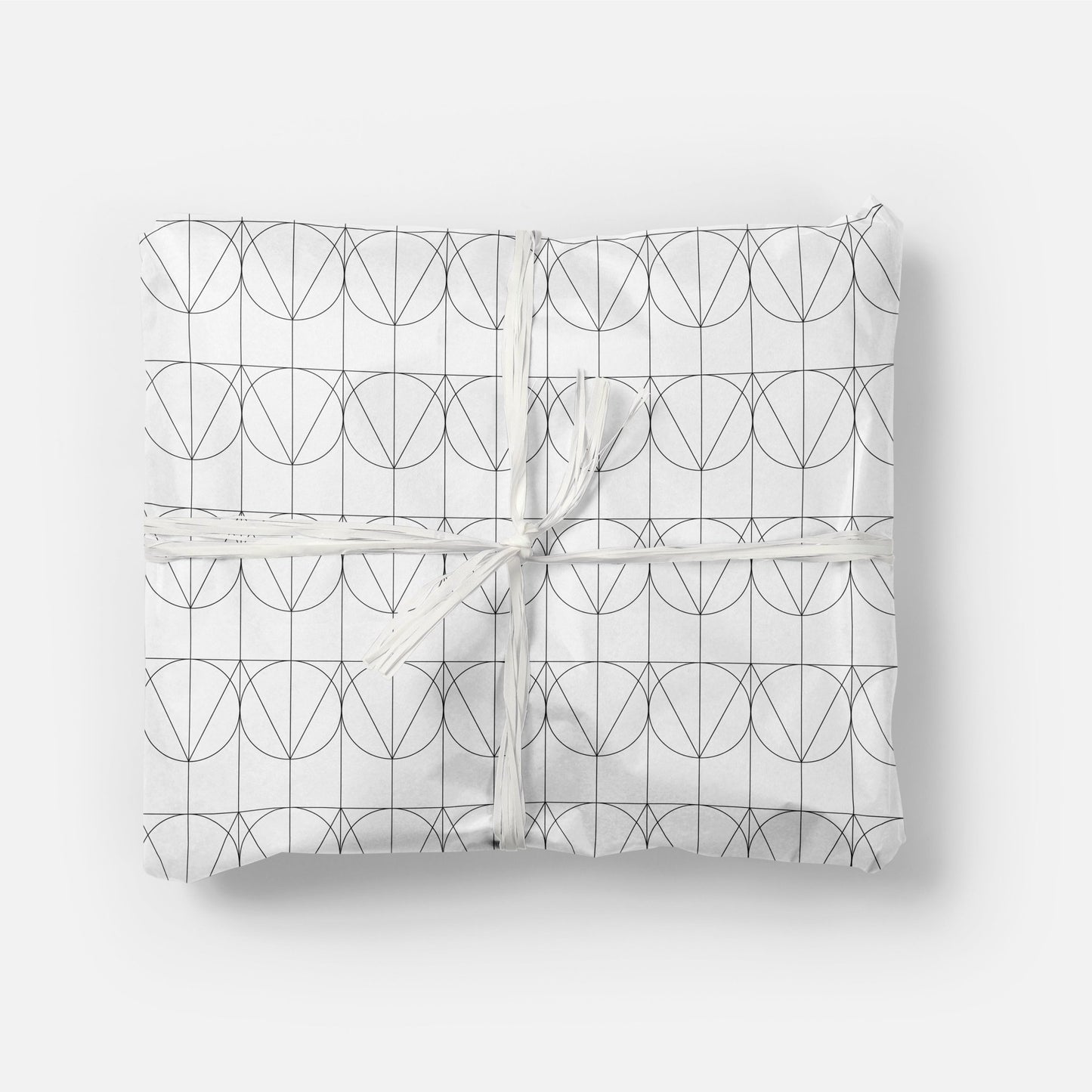 Geowire Deco Quad Wrapping Paper
