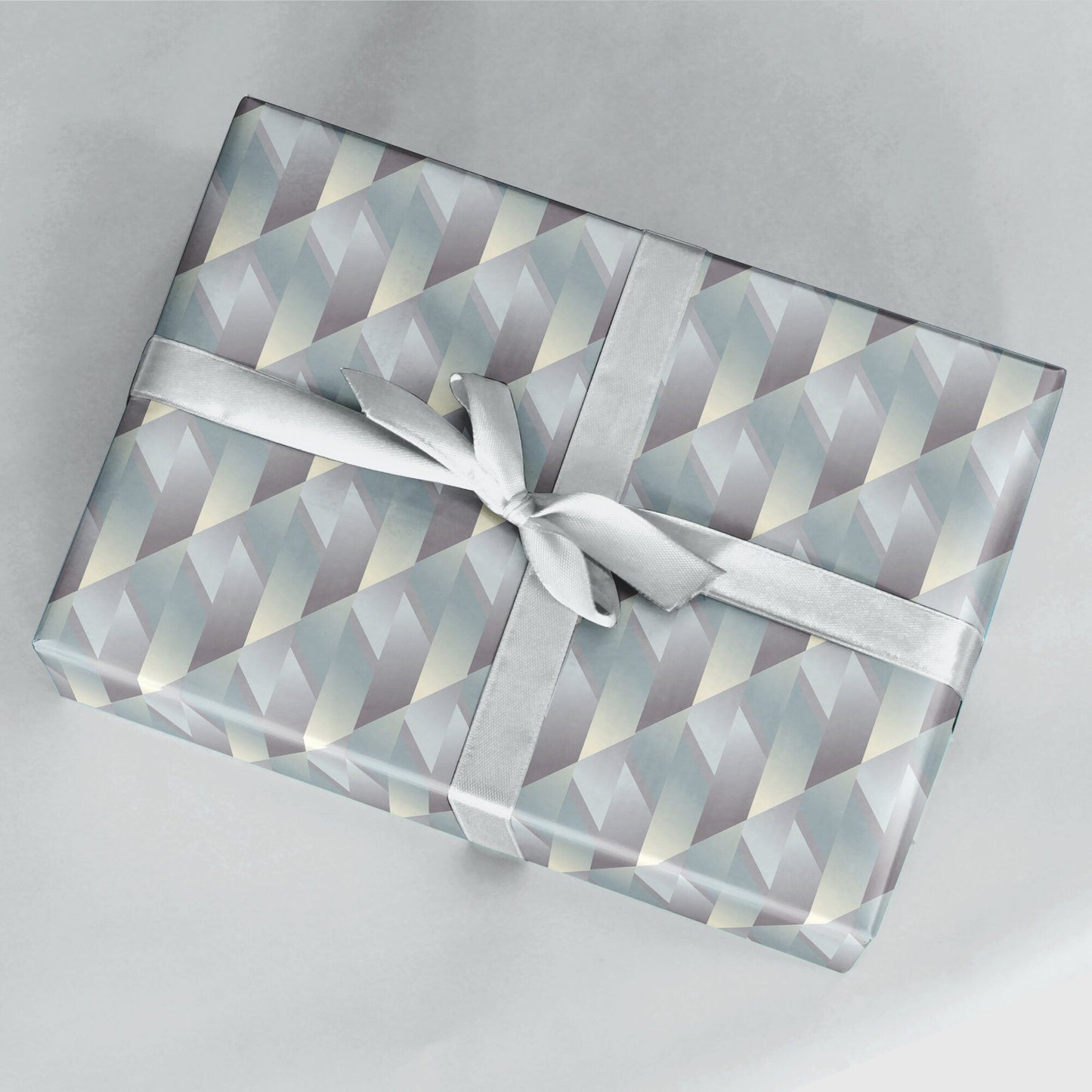 Gradient Geo Gift Wrap The Design Craft