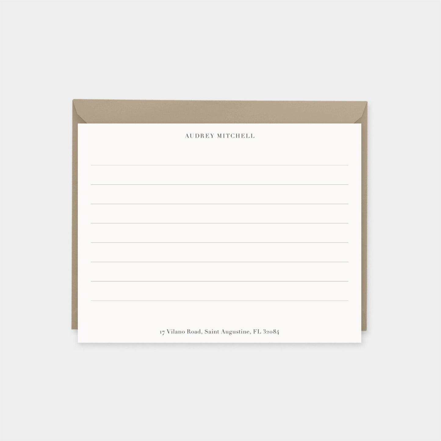 Green Speckled Texture Note Cards,