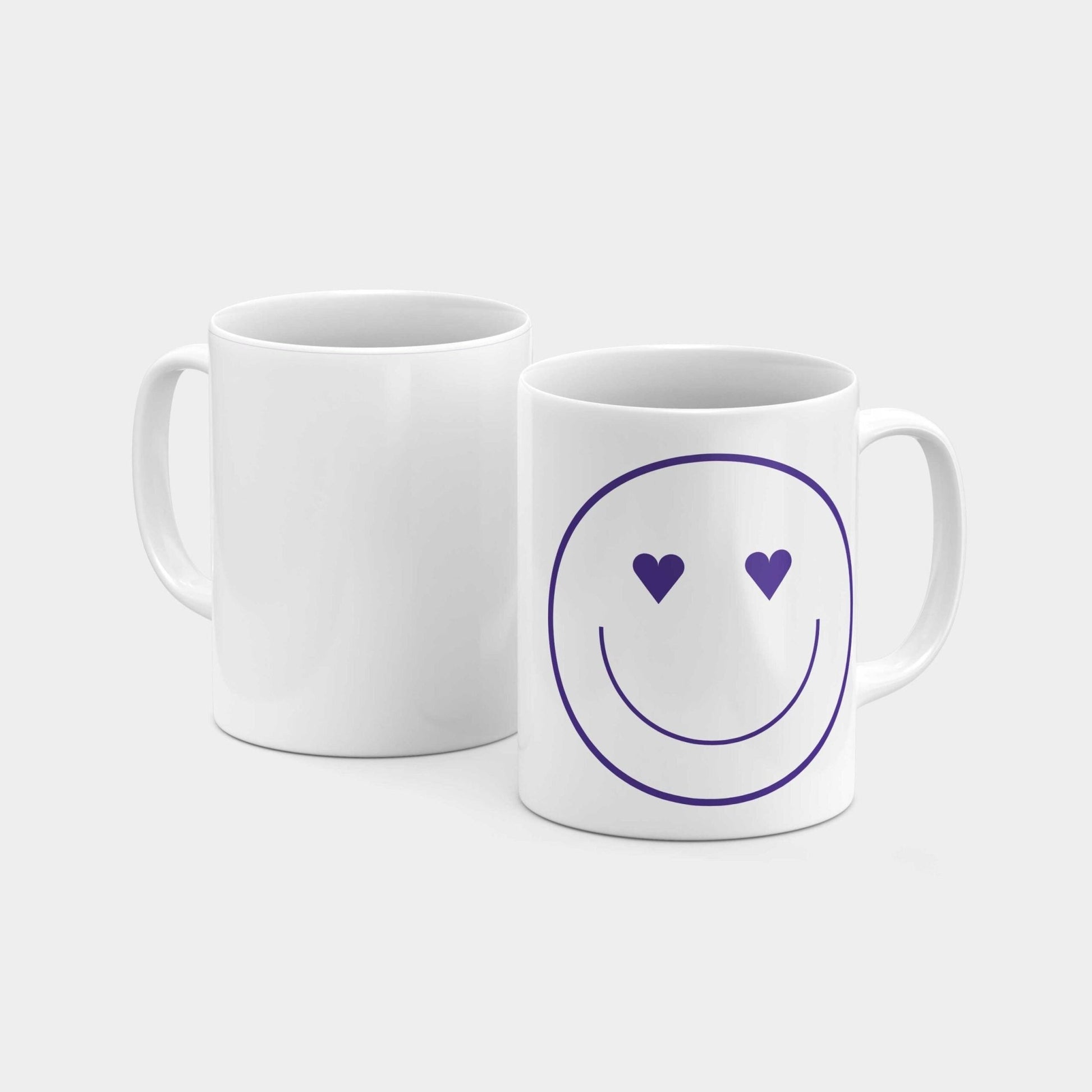 Heart Smiley 11 Oz Mug II The Design Craft
