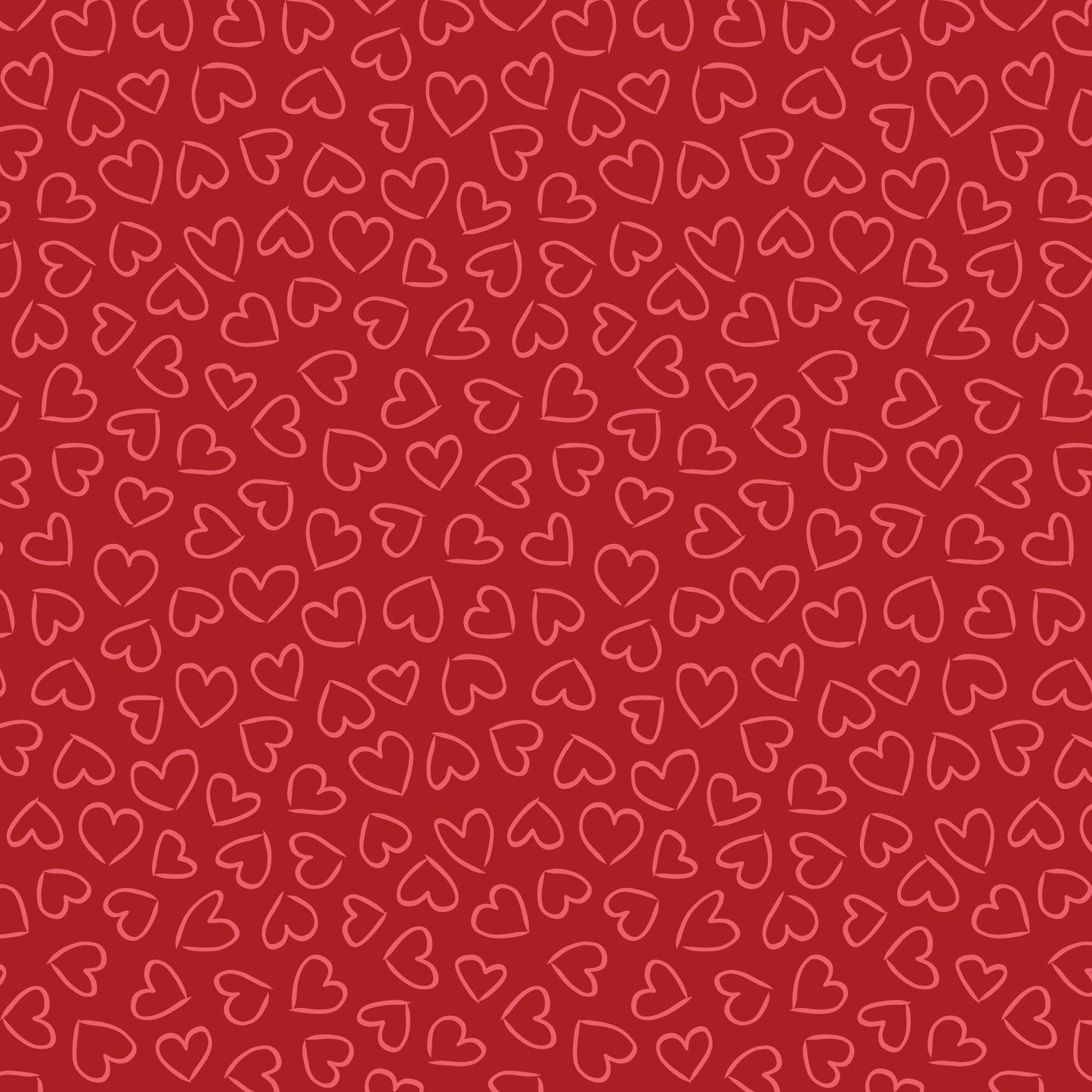 Hearts Drawing Gift Wrap