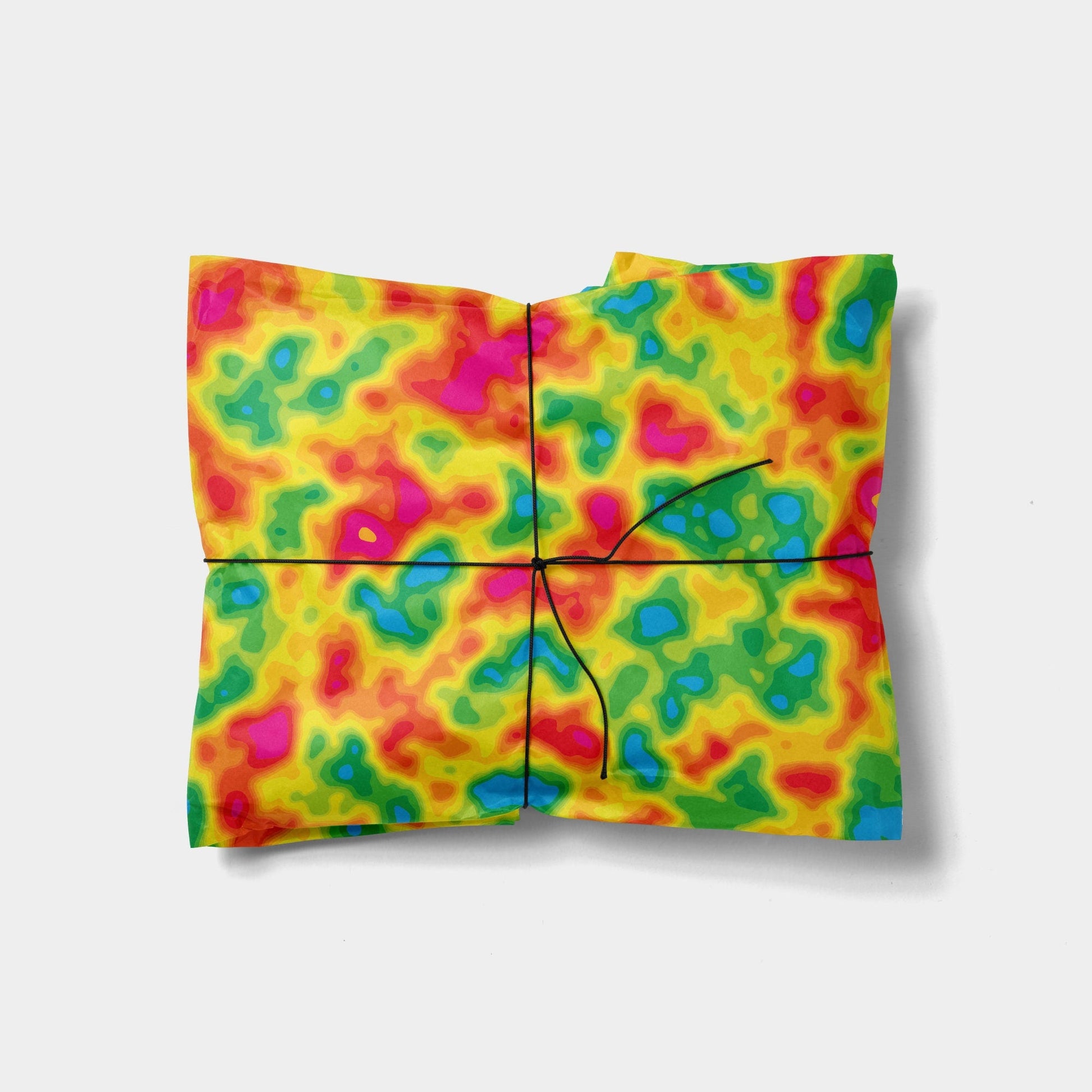 Heat Map Gift Wrap The Design Craft