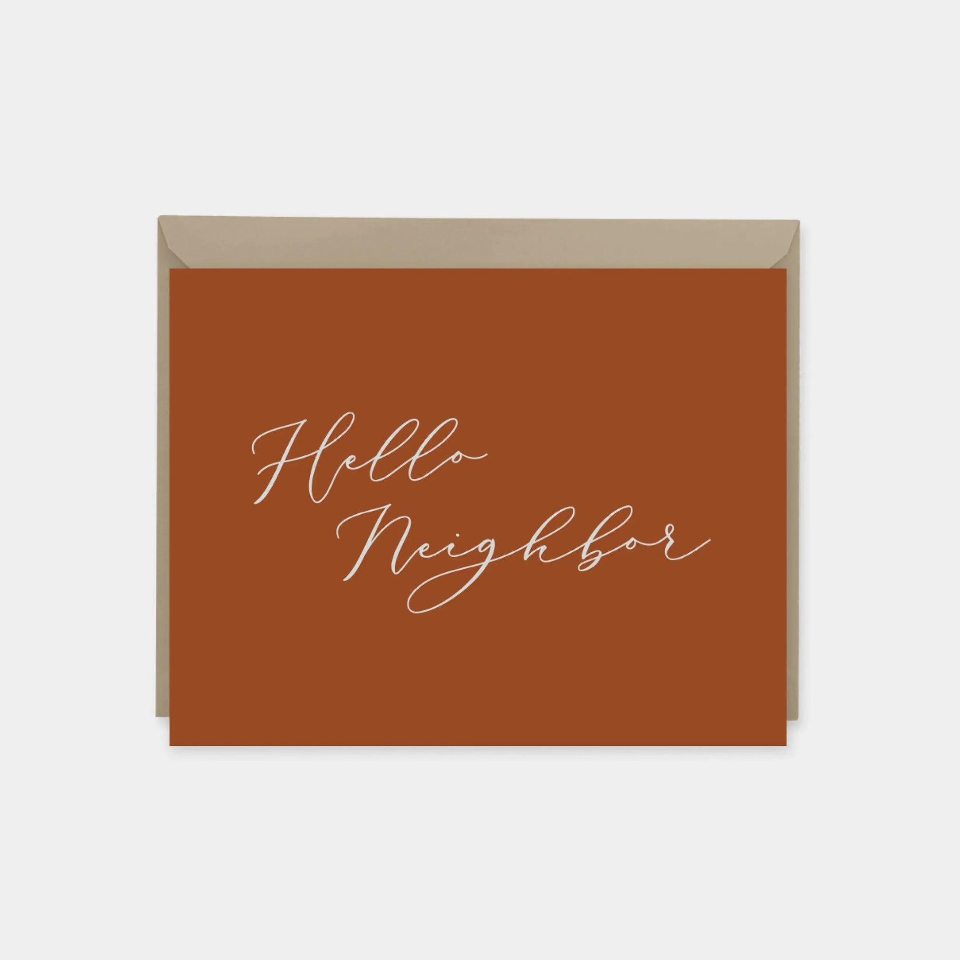 Hello Neighbor Cards, Sympathy Card,