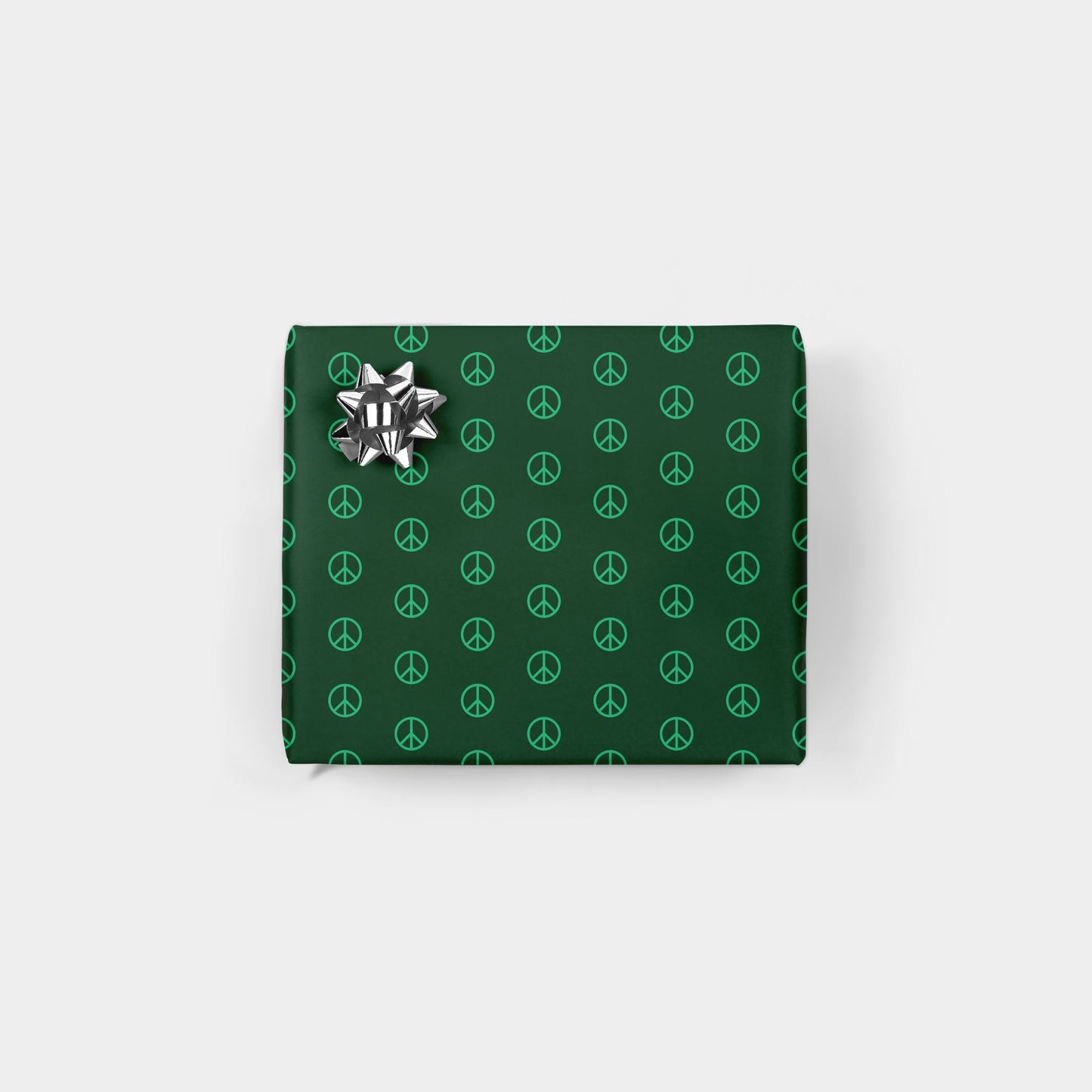 Holiday Peace Sign Wrapping Paper