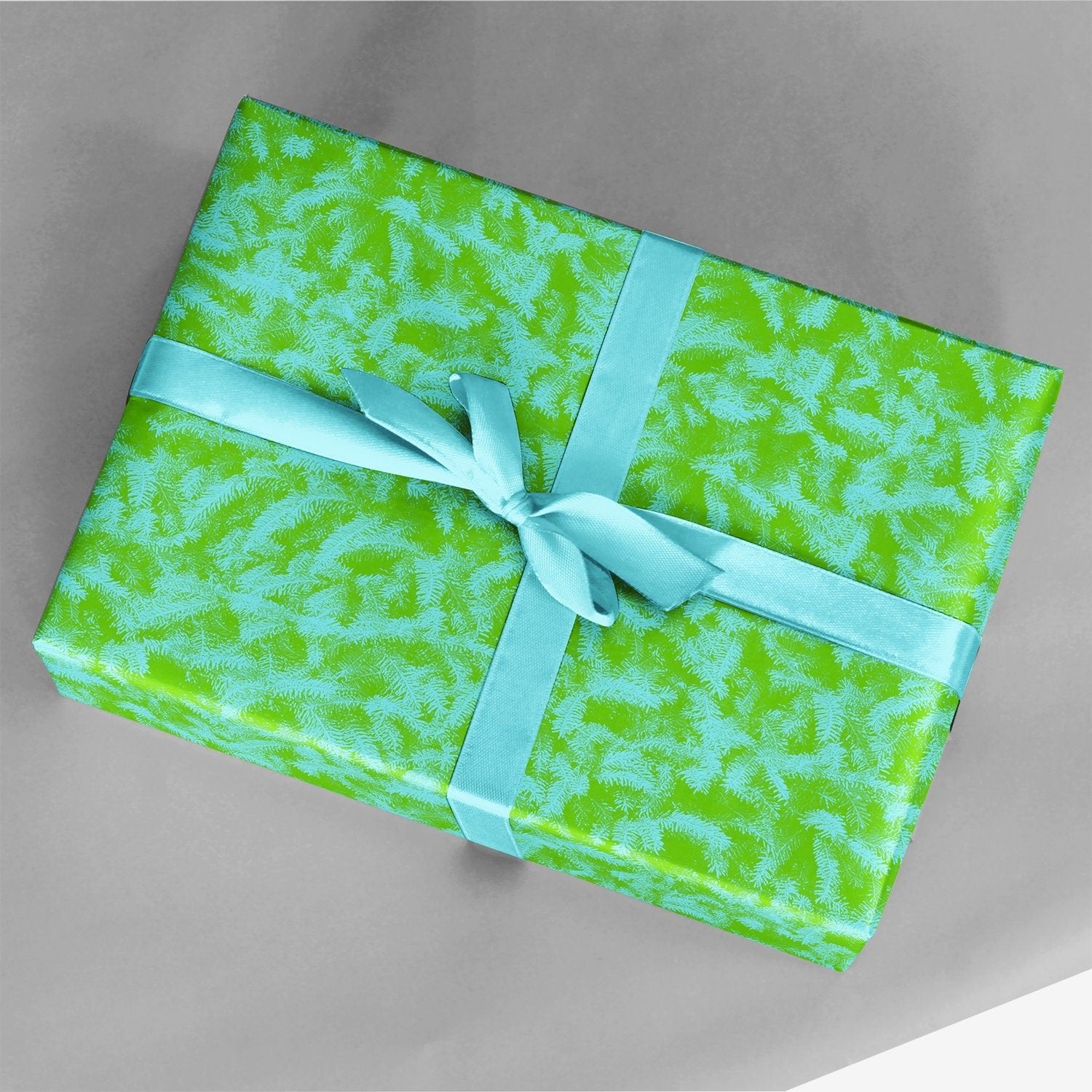 Holiday Pine Trees Gift Wrap