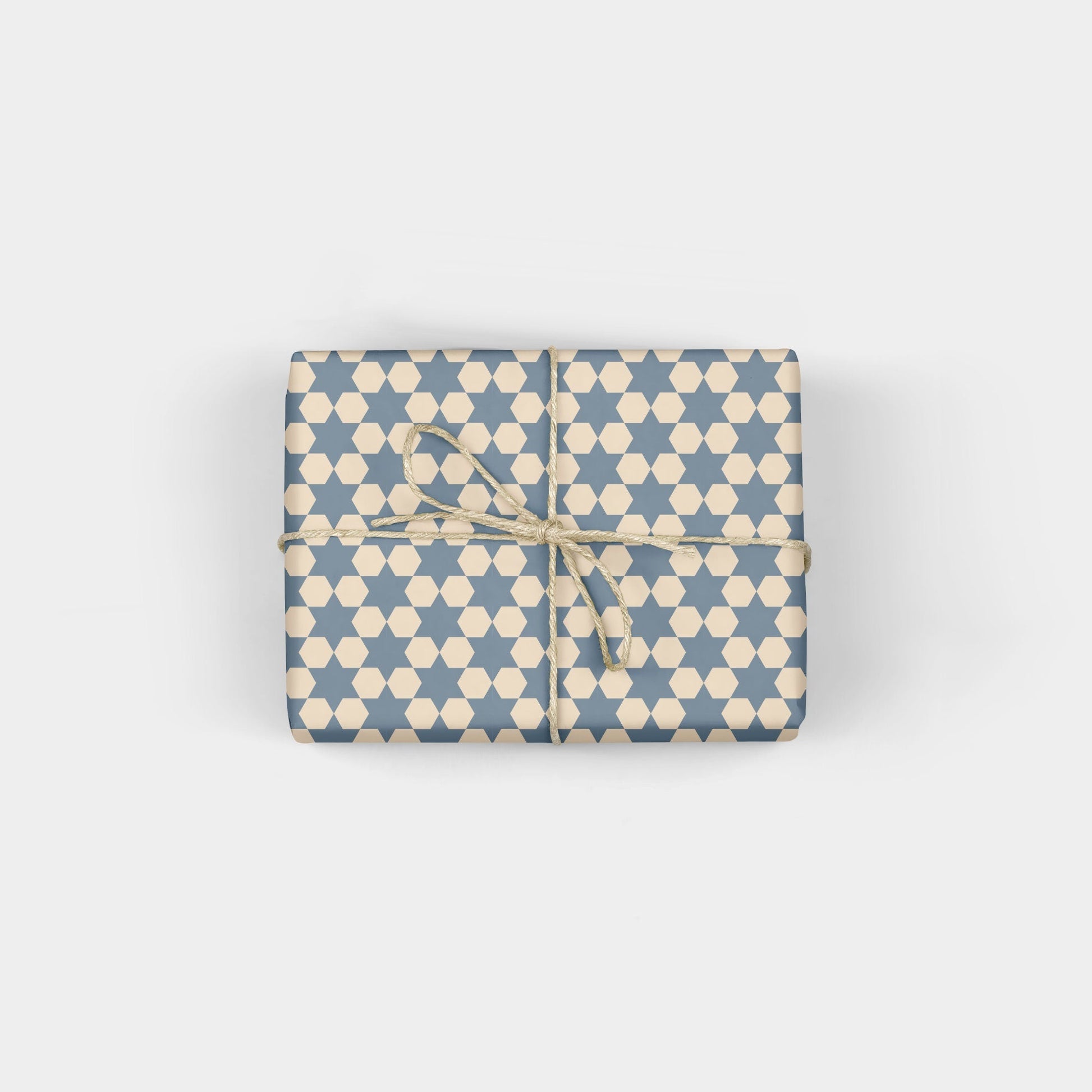 Holiday Star of David Gift Wrap The Design Craft