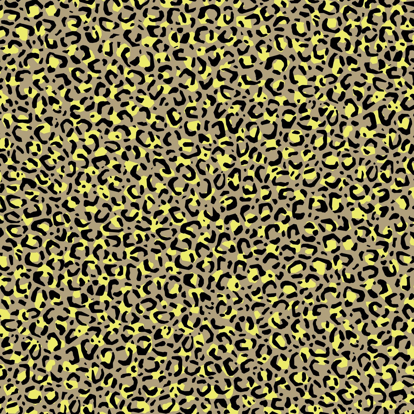 Yellow Leopard Print Gift Wrap