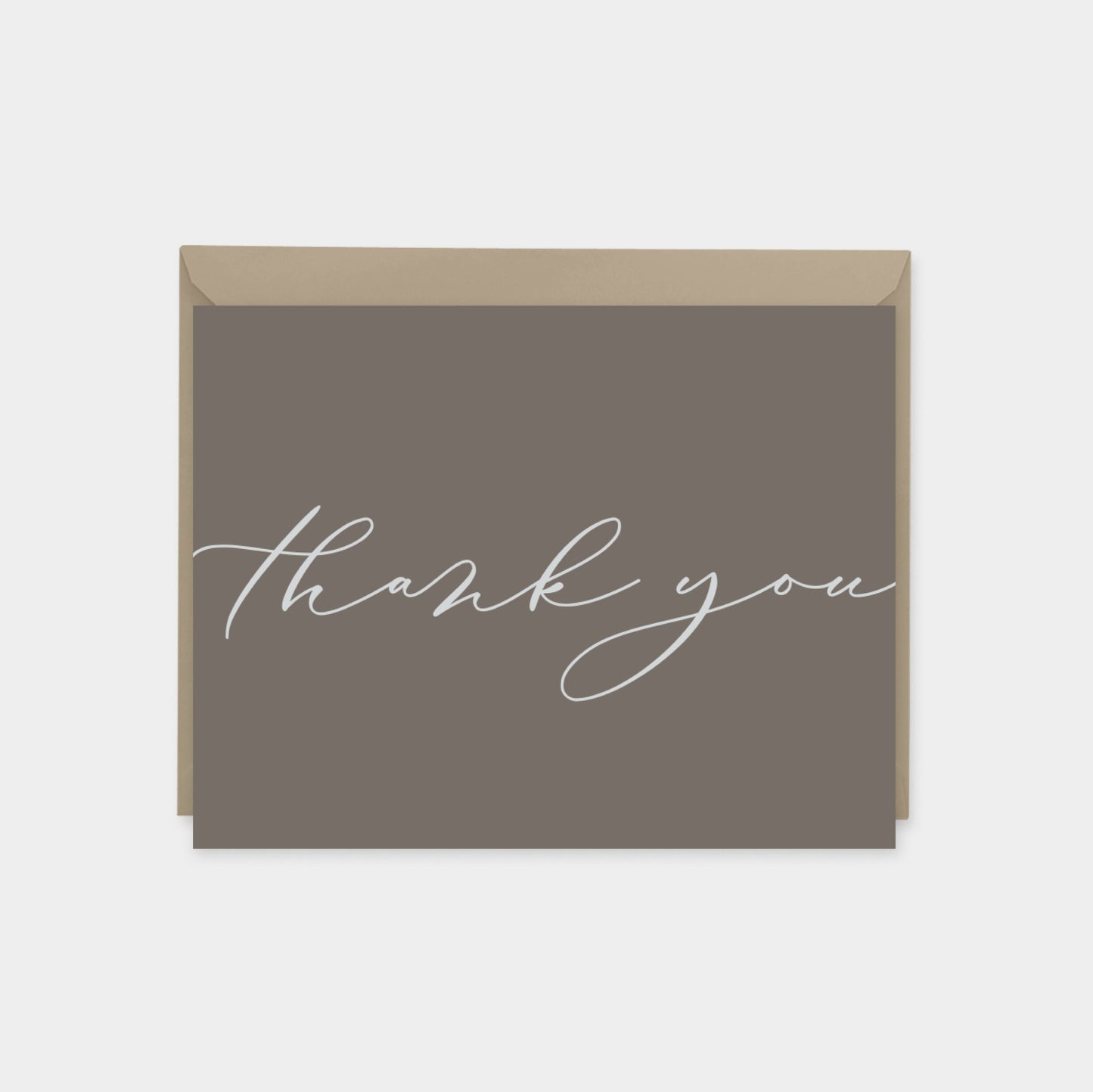 Thank You Cards No. 2, Modern Blank