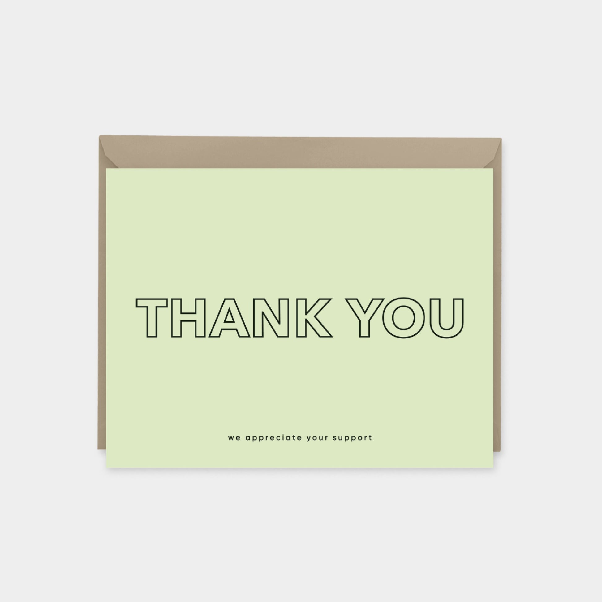 Thank You Cards, Modern Thank You, Small