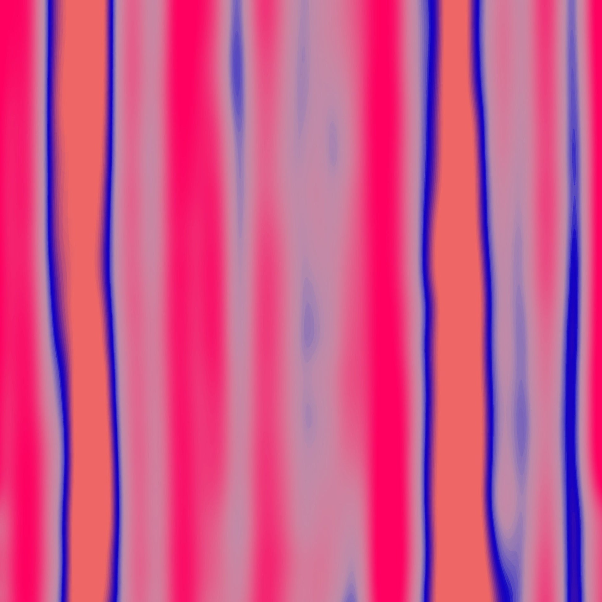 Vivid Pink and Blue Blurred Stripes Gift