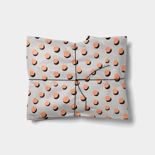 Pink Polka Dots Gift Wrap