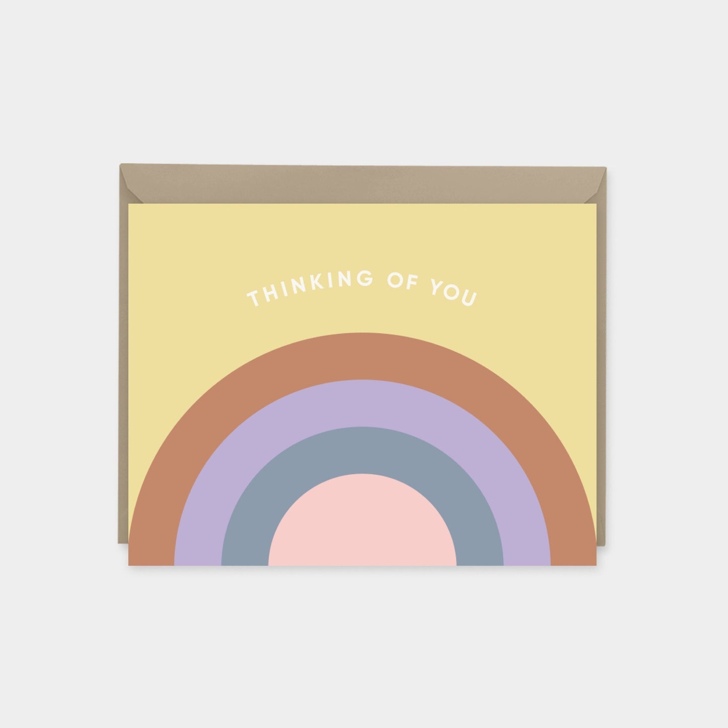 Rainbow Thinking of You Card V