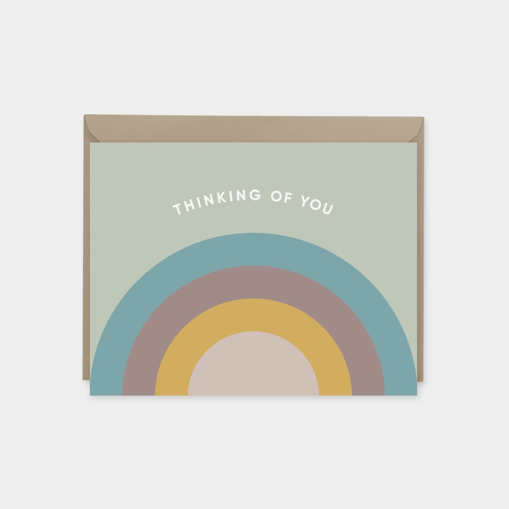 Rainbow Thinking of You Card II