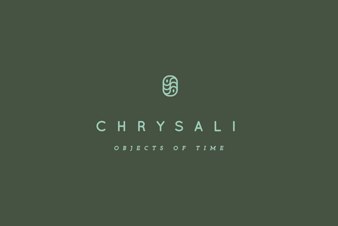 Chrysali Logo Kit, branding set package, marketing kit, logo The Design Craft