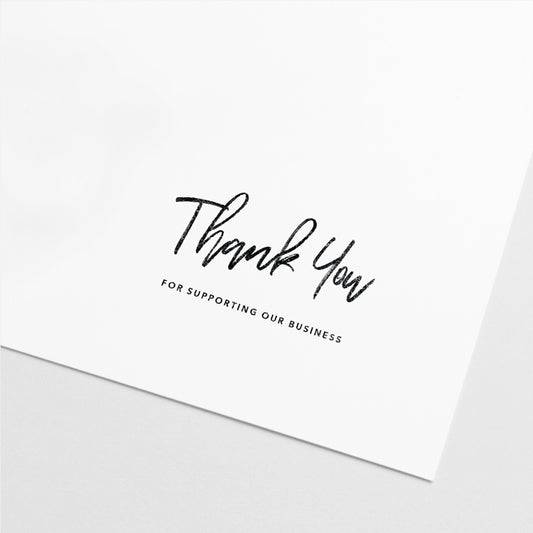 Thank You Stamp, Business Stamper, Small Business Stamp, The Design Craft