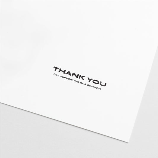 Thank You Stamp, Business Stamper, Small