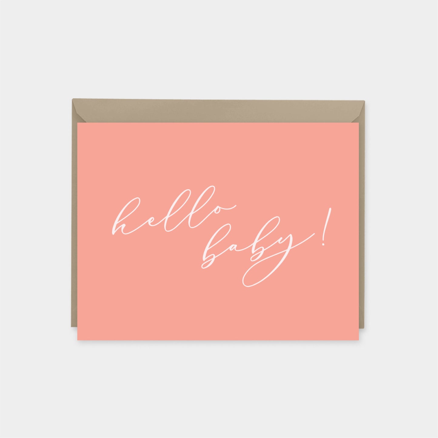 Pink Personalized Note Cards, Stylish