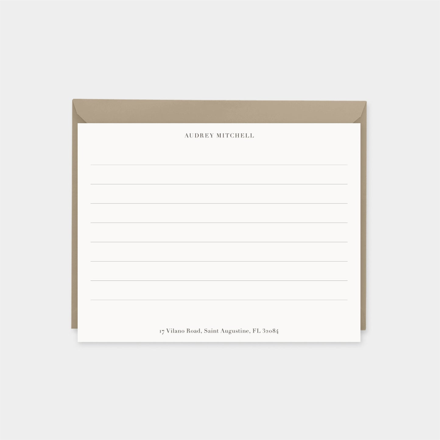 Steel Painted Texture Note Cards,