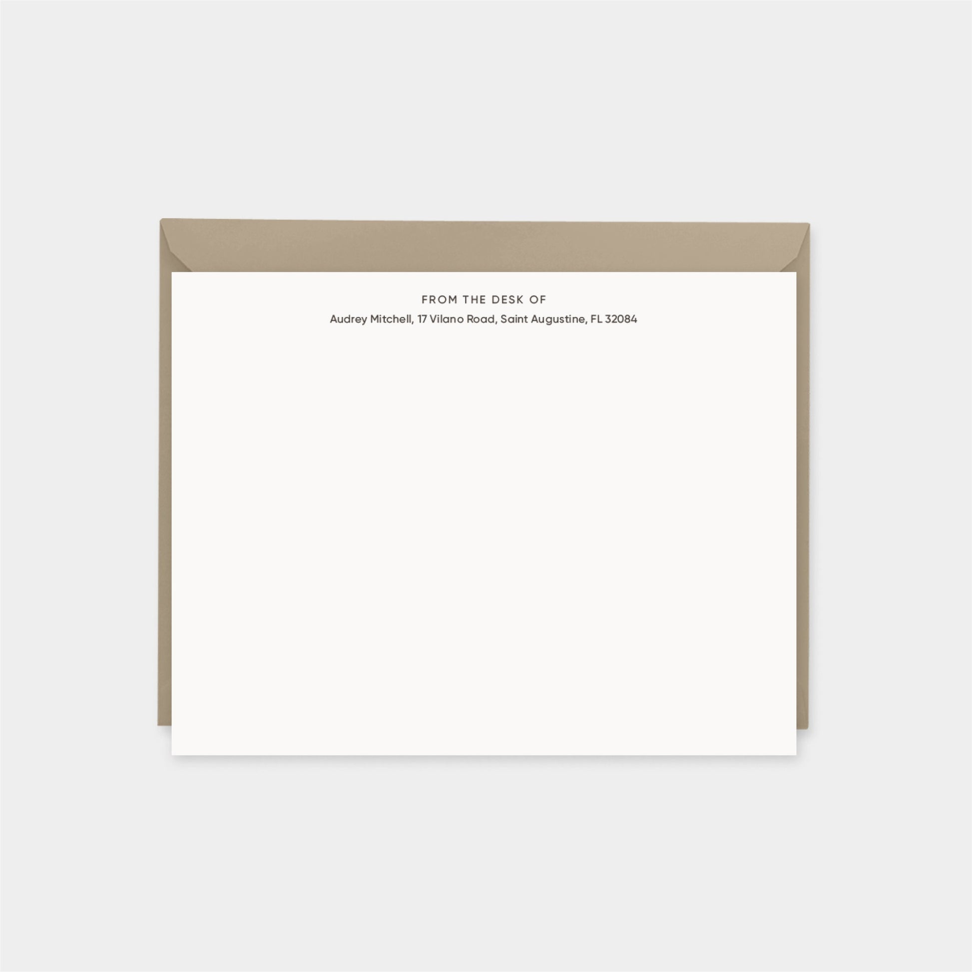 Wood Texture Note Cards, Elegant Note