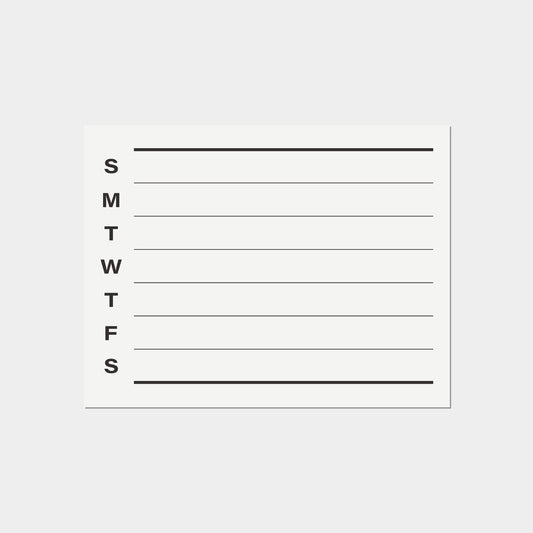 Weekly Planner Printable, Minimalist Modern Planner, 8.5x11, The Design Craft