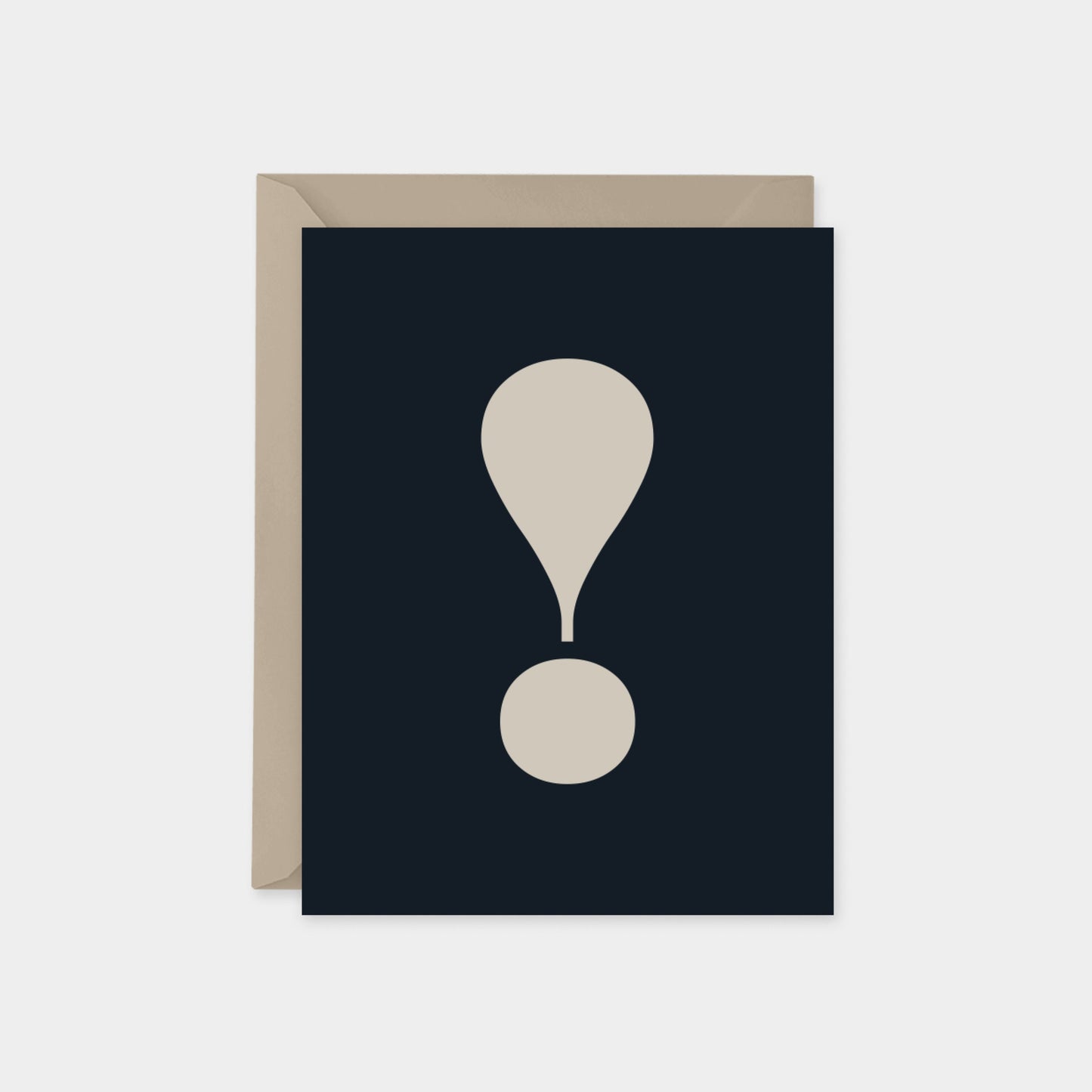 Surprise Exclamation Point Card,